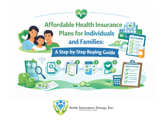 Affordable Health Insurance Plans for Individuals and Families: A Step-by-Step Buying Guide