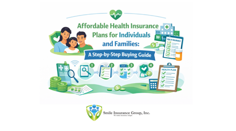 Affordable Health Insurance Plans for Individuals and Families A Step-by-Step Buying Guide